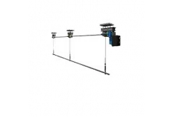 Штанкетный подъем прямой на вальной лебедке