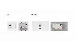Приемник HDMI, RS-232, ИК по витой паре HDBaseT Kramer WP-789R/US-D(W)